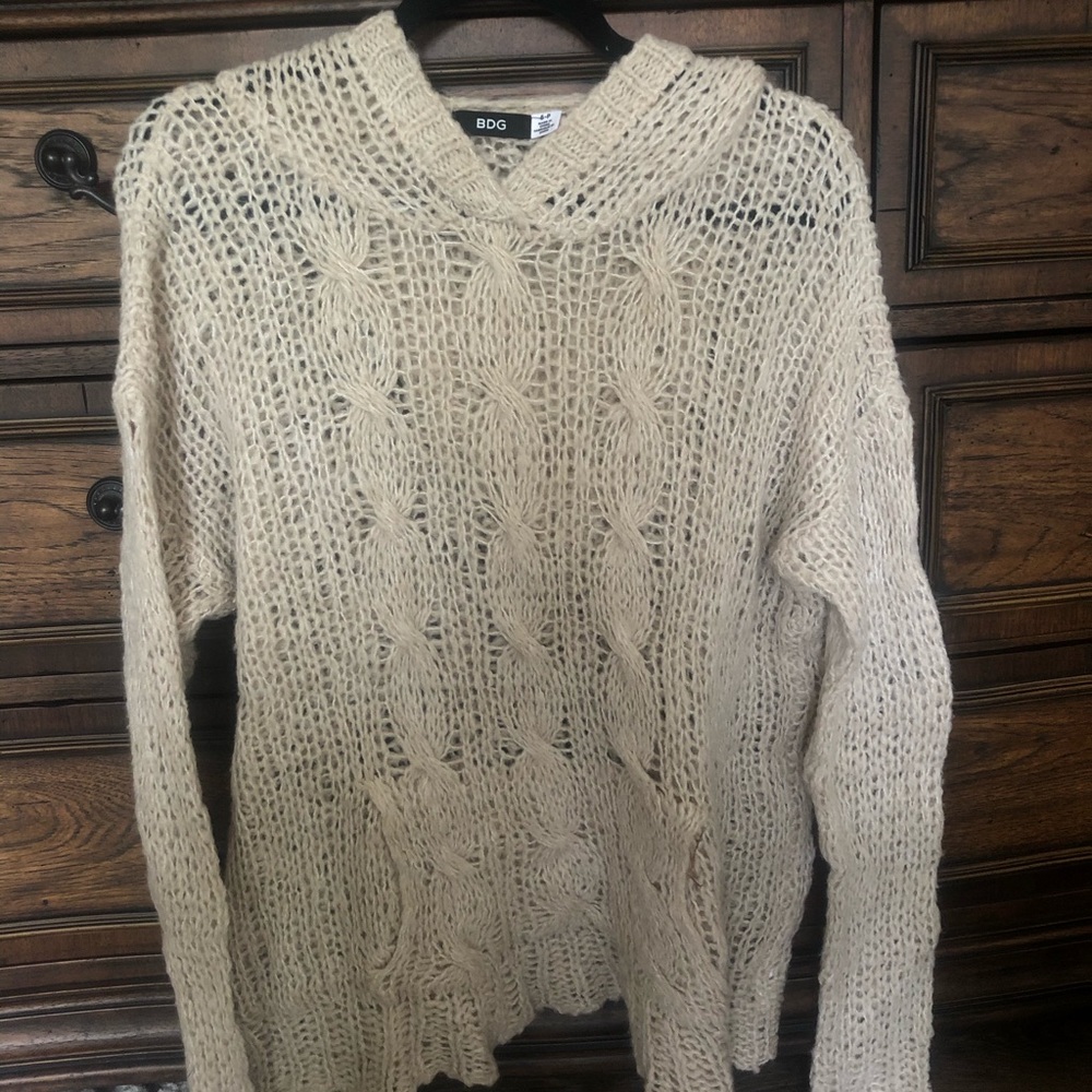 BDG cream sweater